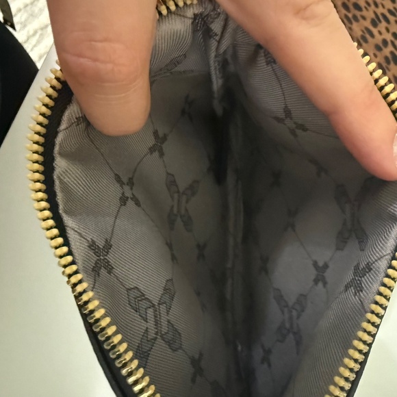 Aimee Kestenberg Leather Calf Hair Animal Print Wristlet Clutch Set | One Size - Picture 10 of 16